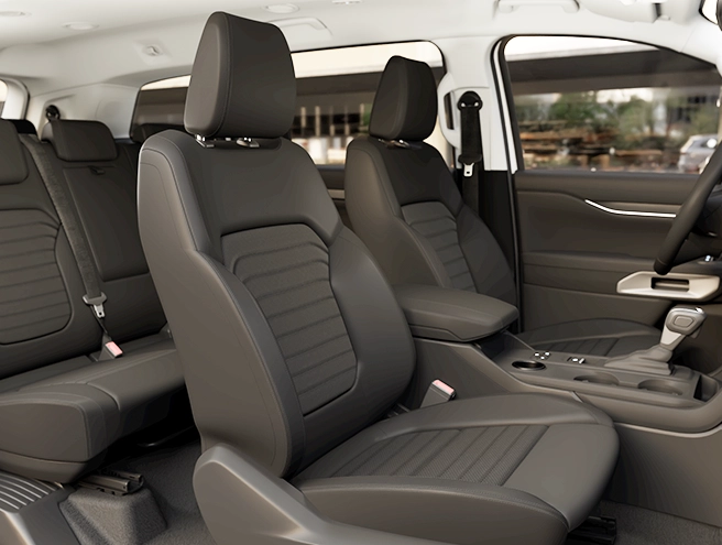 luxurious black interior 1